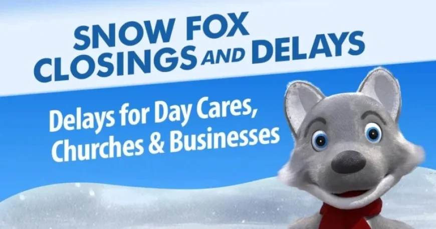 Snow Fox: Business, Child Care, Church Closures and Delays for Jan. 26-27