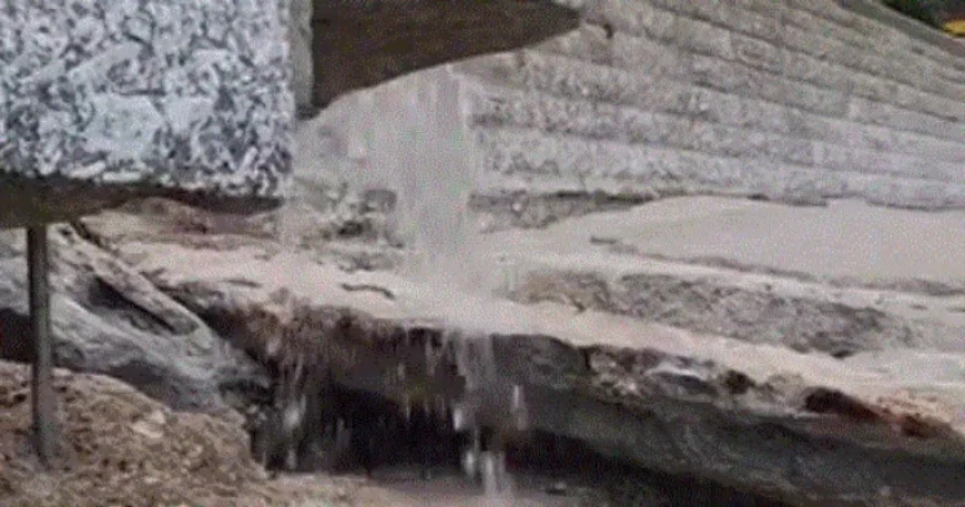 Storm Ingrid Devastates Porthpean Beach
