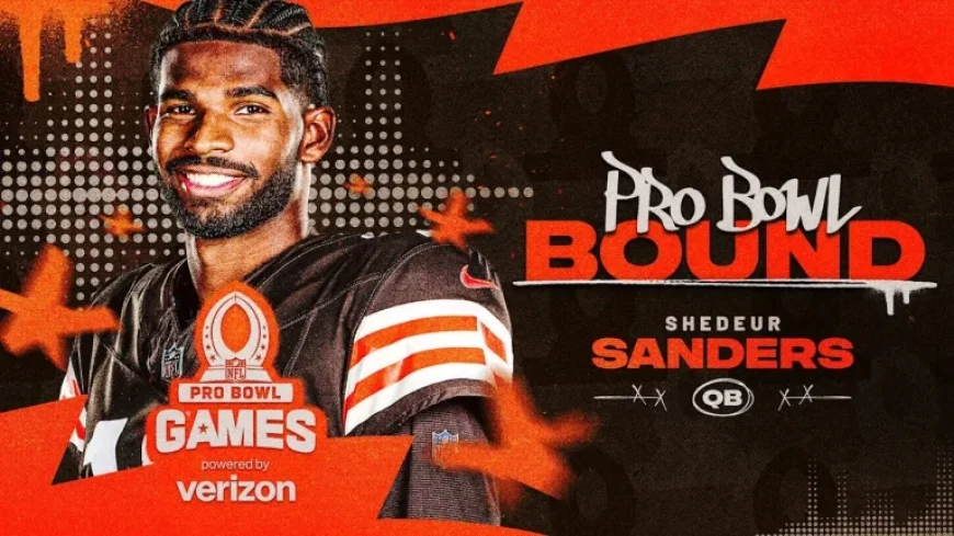 Browns’ Shedeur Sanders Selected for Pro Bowl as Quarterback