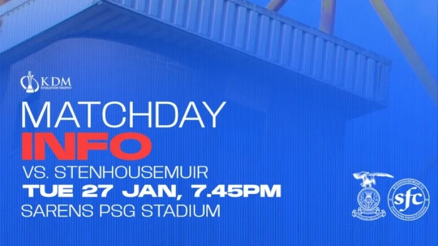 Stenhousemuir Hosts Home Match on January 27, 2026