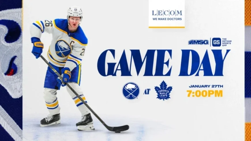 Watch Sabres vs. Maple Leafs: Lineup Insights and Key Storylines