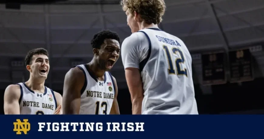 Irish Aim for First Win Against No. 17 Virginia on Tuesday