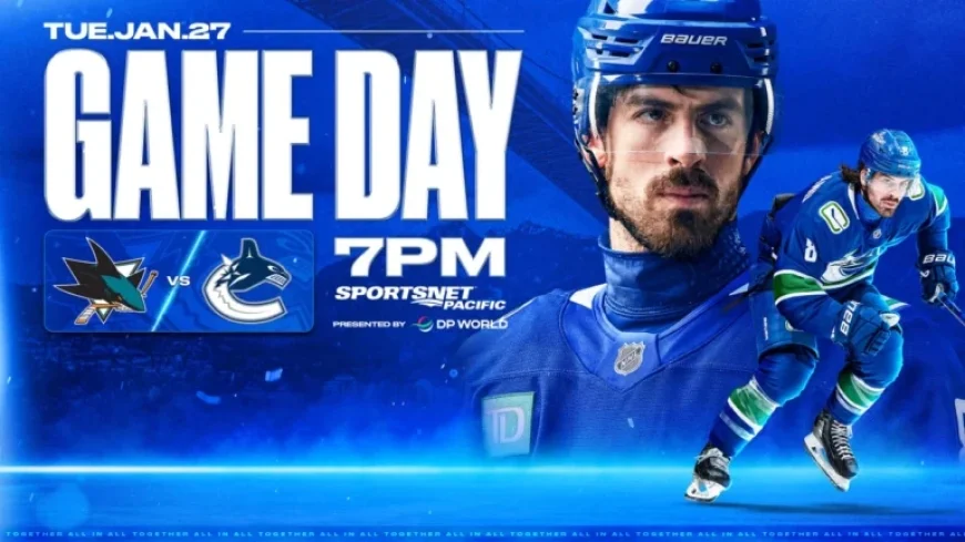Canucks Dominate as They Face Off Against Sharks