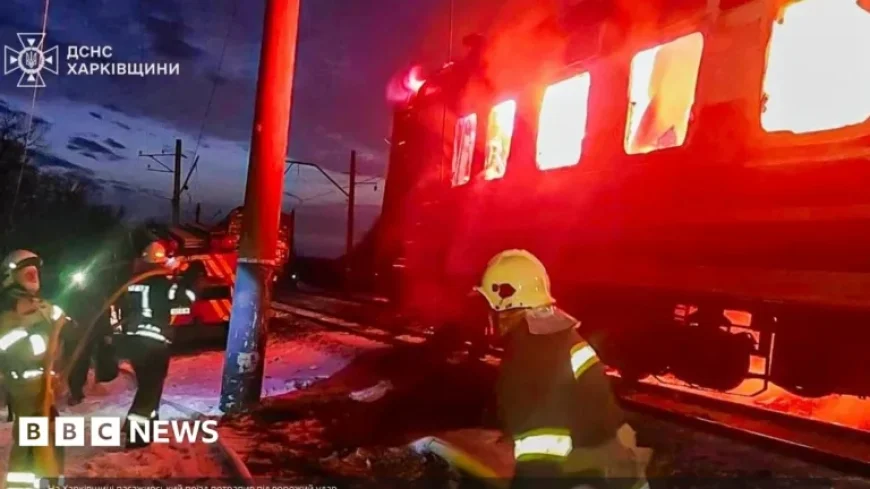 Zelensky Condemns Fatal Russian Drone Attack on Passenger Train