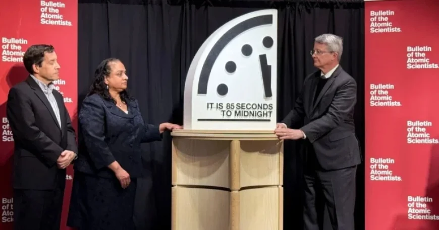 “Doomsday Clock Hits Record Low: 85 Seconds to Midnight Catastrophe”