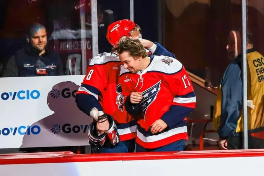 Dylan Strome Unveils Alex Ovechkin’s Goal-Saving Hockey Gear Collection