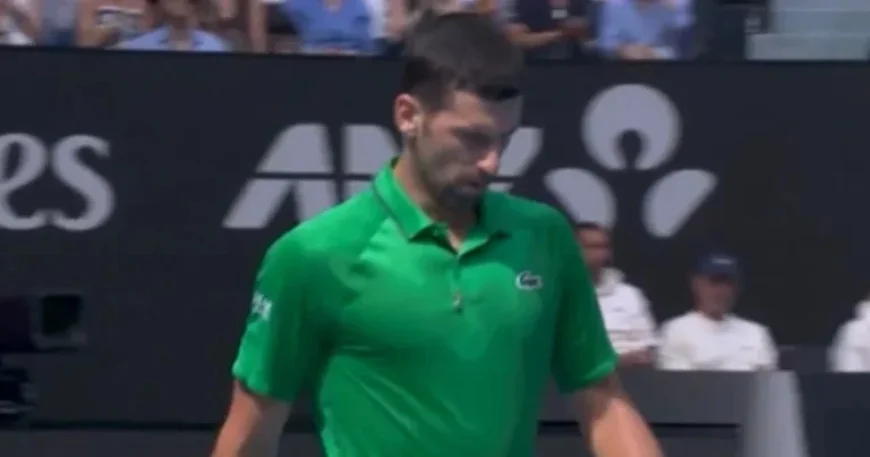 Novak Djokovic Challenges Warning from Australian Open Umpire