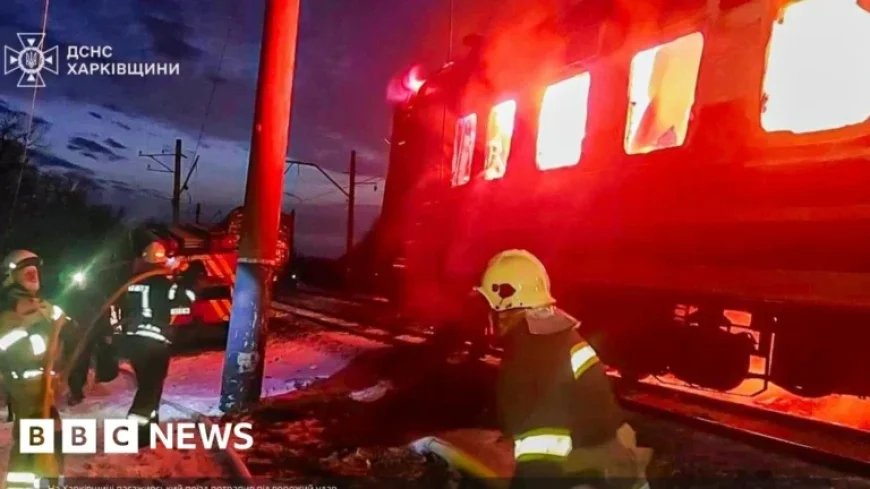 Zelensky Condemns Deadly Russian Drone Attack on Passenger Train