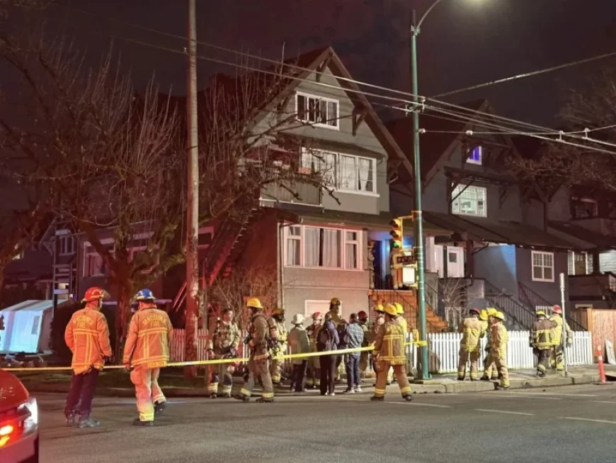 Kitsilano Basement Blast Displaces Six Residents