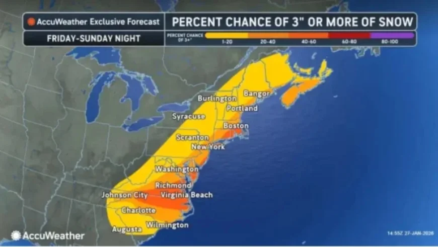 New Jersey Forecast: Weekend Storm Could Bring Snow, Strong Winds, and Flooding