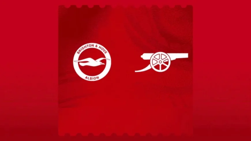 Brighton & Hove Albion vs. Arsenal: Ticket Details Released