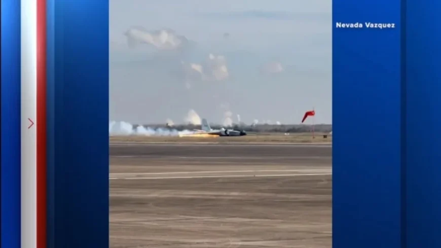 NASA Plane Makes Emergency Belly Landing at Ellington Field Due to Mechanical Issue