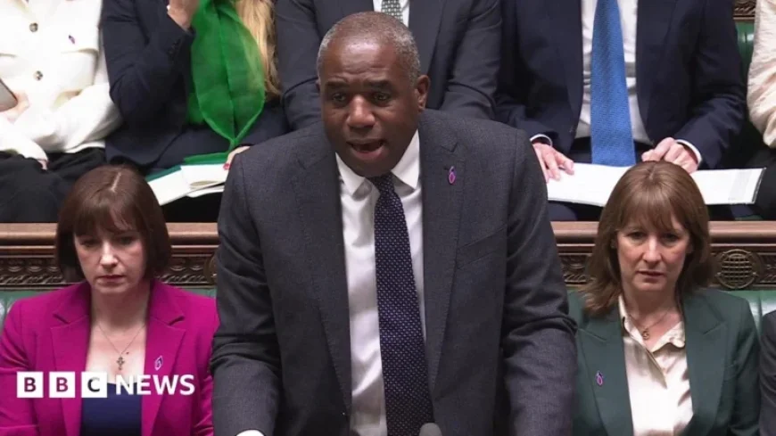 David Lammy Confronts Andrew Griffith at Deputy PM’s Questions