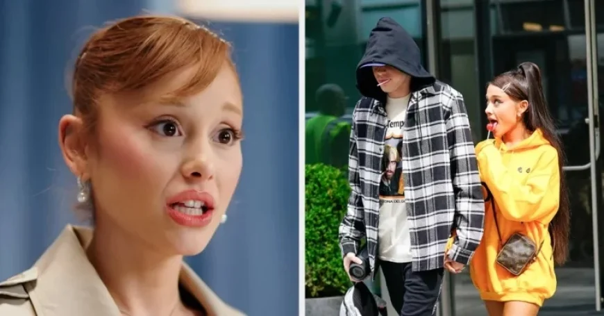 Ariana Grande’s Fashion: Oversized Sweatshirts Paired with High Boots