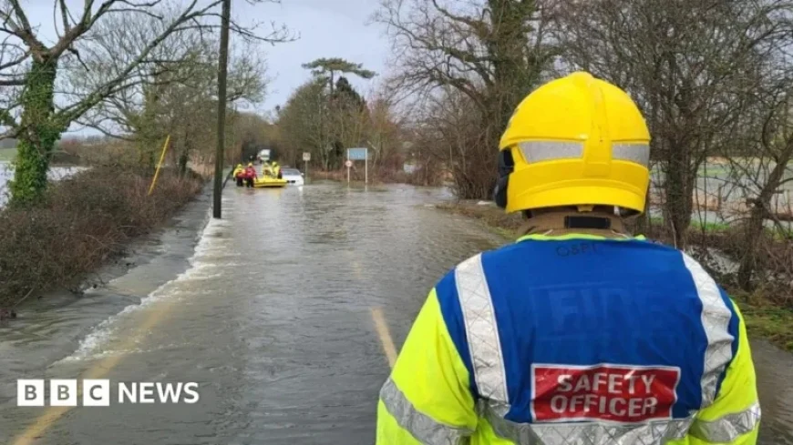Storm Chandra Sweeps Dorset: Striking Photos Capture Its Impact