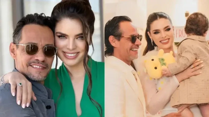 Marc Anthony and Nadia Ferreira Expecting Second Baby: See Her Bump Reveal