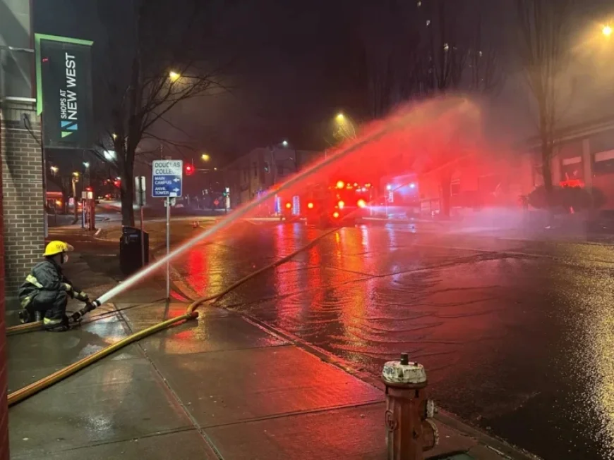 Fire Damages New Westminster Restaurant
