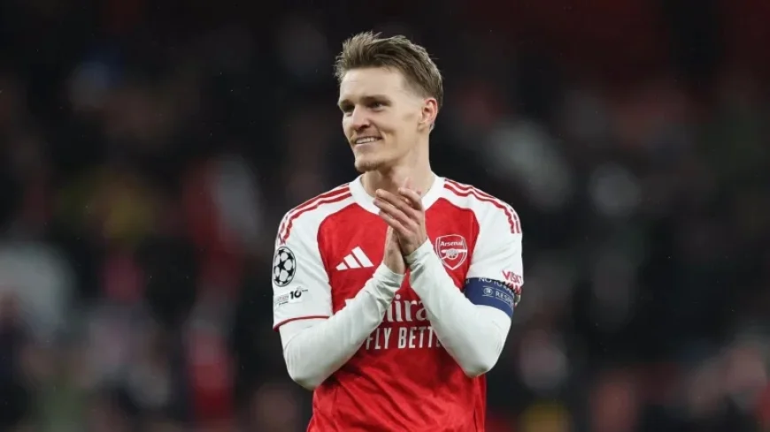 Odegaard Discusses UCL Excitement and Offers Nwaneri Advice in Interview