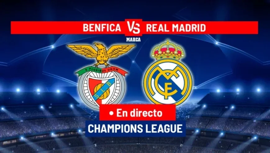 Live Champions League Update: Benfica vs. Real Madrid