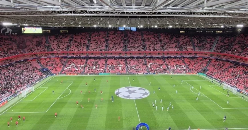 Dozens of Sporting Fans Blocked from Entering San Mamés Stadium