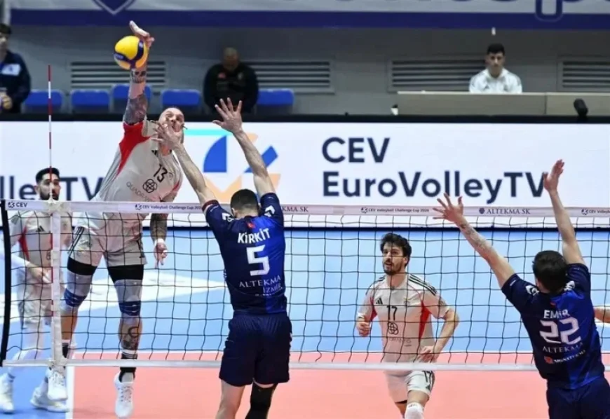 Volleyball: Benfica Exits Challenge Cup After ‘Golden Set’ Loss to Altekma SK