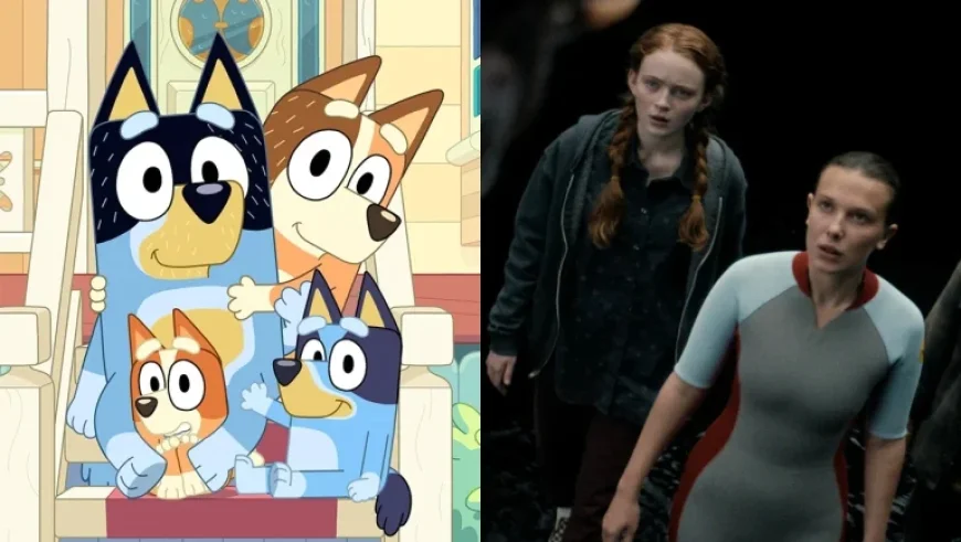 ‘Bluey’ and ‘Stranger Things’ Top 2025 Streaming Charts