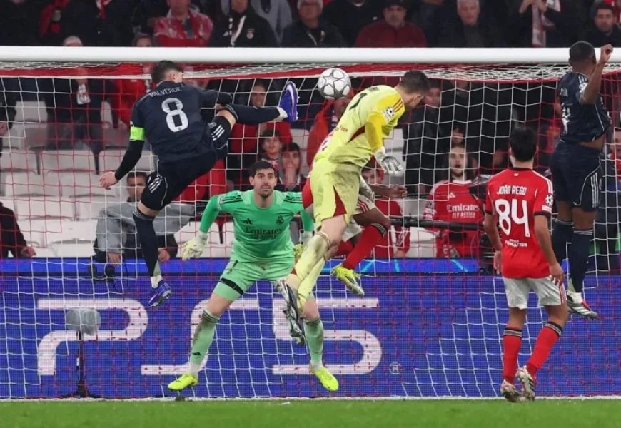 Benfica Goalkeeper Scores Dramatic Equalizer Against Real Madrid