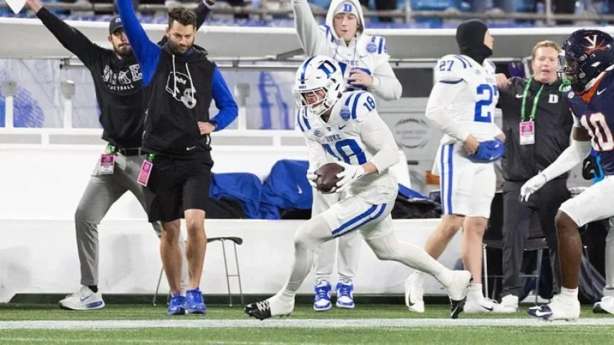 QB Mensah and WR Barkate Officially Transfer from Duke to UM