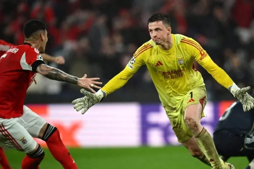 Benfica Defeats Real Madrid 4-2; Trubin Scores, Sending Madrid to Play-offs