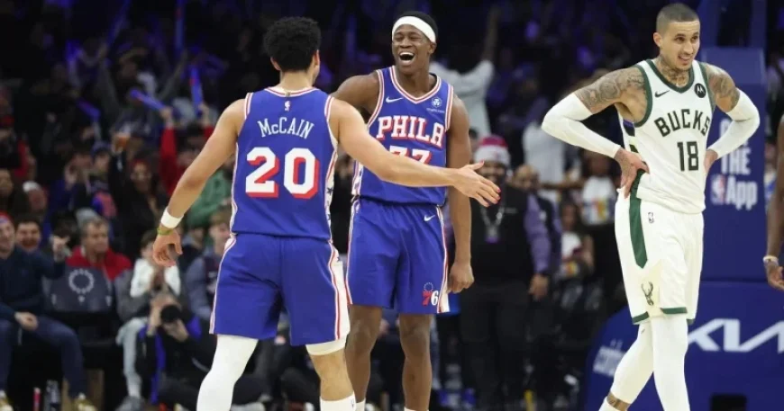 Sixers Celebrate Jared McCain’s Return to Form After Struggles