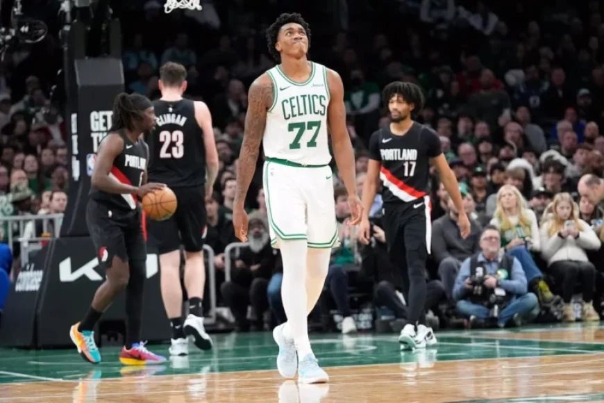 Celtics Rookie Shines with Career-Best Performance in Blazers Victory