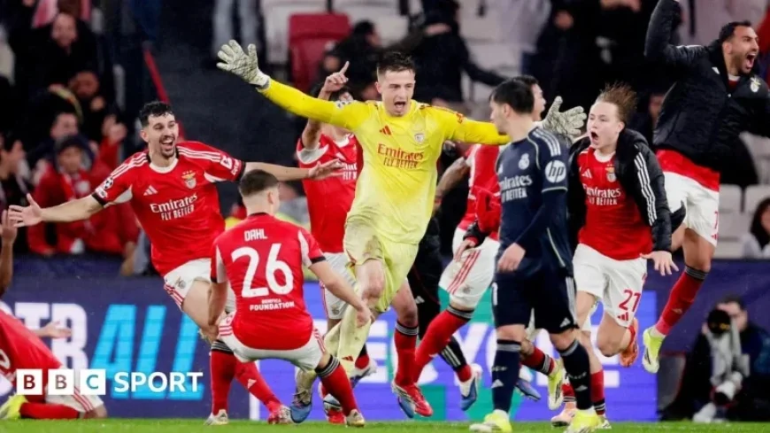 Mourinho’s Benfica Defeats Real Madrid to Enter Champions League Play-offs