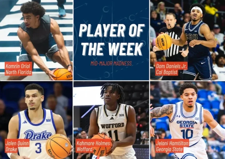 Vote for Mid-Major Madness Men’s Player of the Week: Jan 19-25