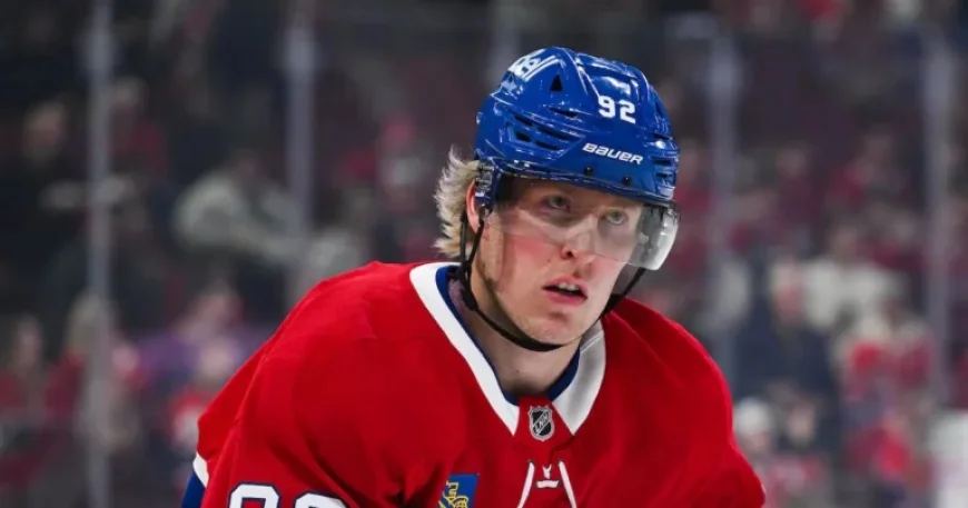 Laine Joins First Line at Canadiens Practice