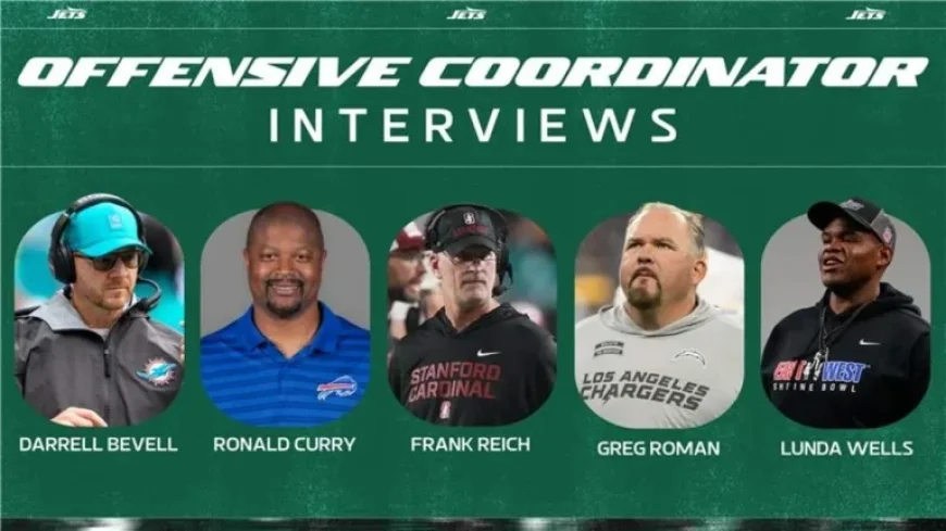 Jets Finalize Initial Interviews for Offensive Coordinator Role