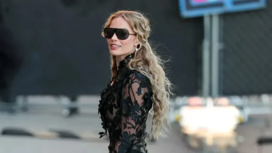 Margot Robbie Revamps Naked Dressing with an Emily Brontë Twist