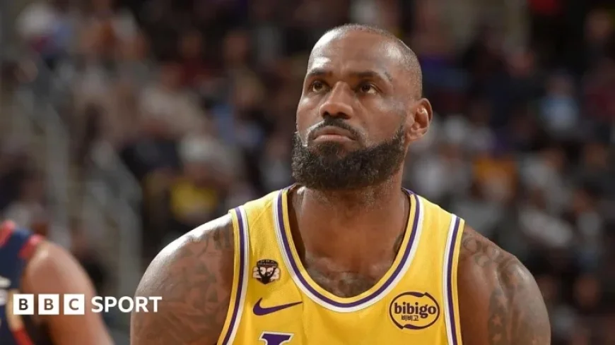 LeBron James Sheds Tears in Lakers’ Loss to Cleveland Cavaliers