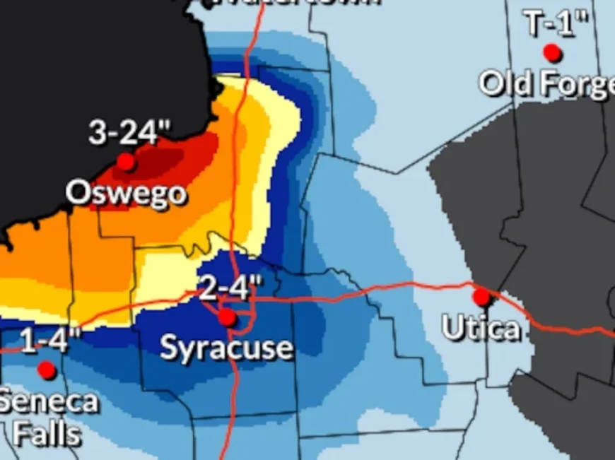 Oswego County Braces for 1-2 Feet More Lake Effect Snow Thursday