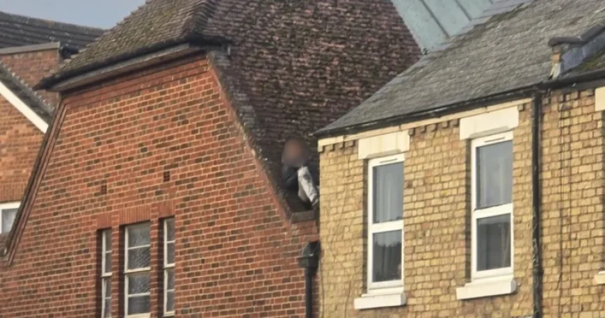Oxford Road Closed: Man Spotted on Cowley Road Roof Causes Emergency