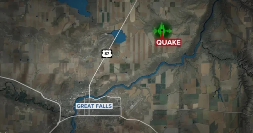 Earthquake Strikes Montana, Shaking Multiple Areas
