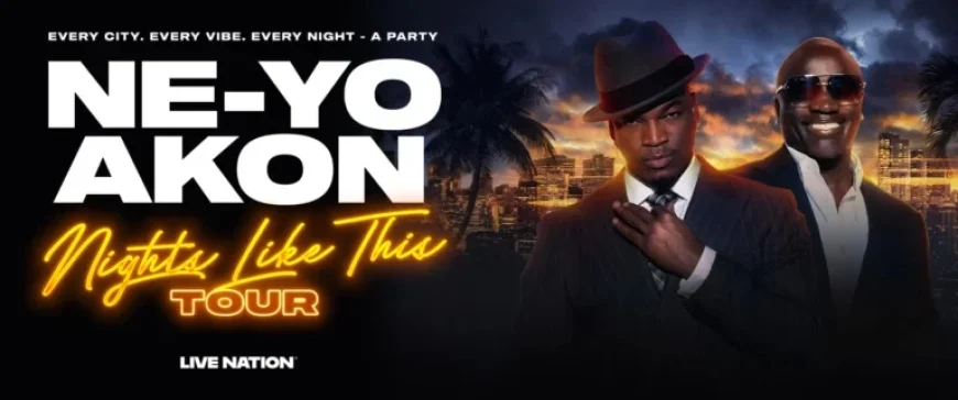 NE-YO and AKON Unveil 2026 Global Tour Celebrating Iconic Hits
