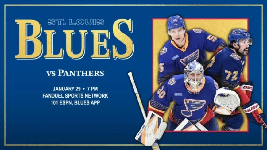 Blues Battle Panthers in Exciting Match-Up Preview