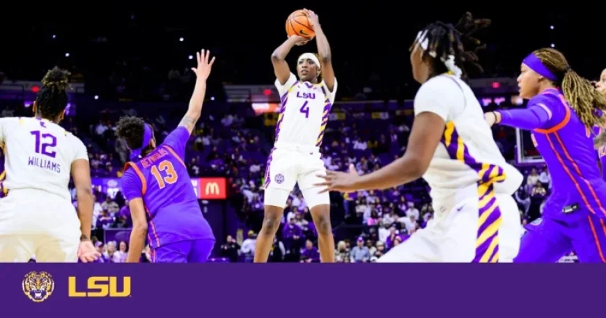 LSU to Host Arkansas Thursday in Play4Kay Matchup