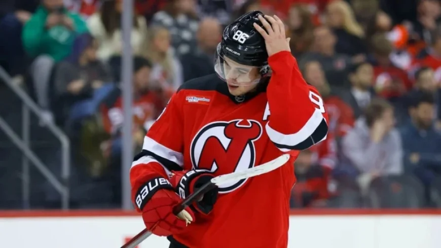 Devils’ Jack Hughes Leaves Game Against Predators Due to Injury