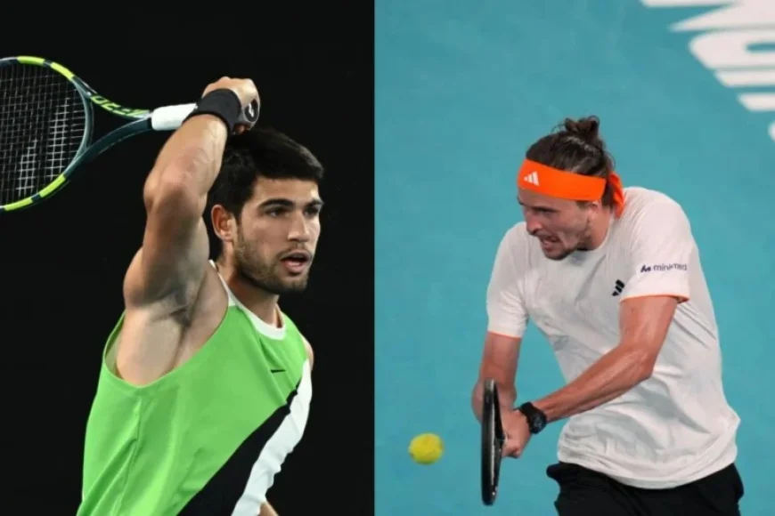 Carlos Alcaraz Faces Alexander Zverev in Australian Open Semifinal Live