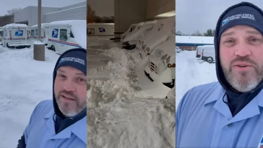 U.S. Postman Suspended After Viral Cold Wave Safety Complaint