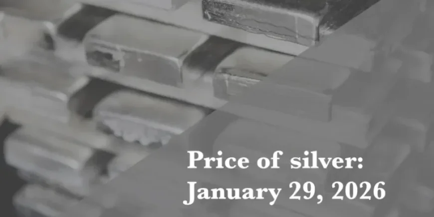 Silver Prices for Thursday, January 29, 2026