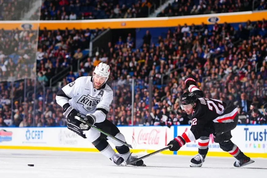 Sabres Triumph Over Kings 4-1 with Stars Kempe, Ceci, Hiller