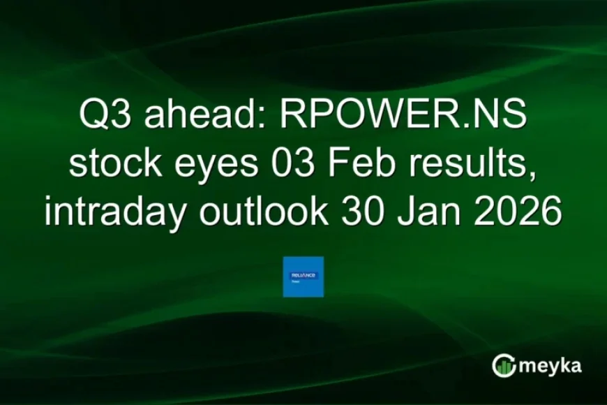RPOWER.NS Stock Anticipates February Results, Analyzes January 2026 Intraday Outlook