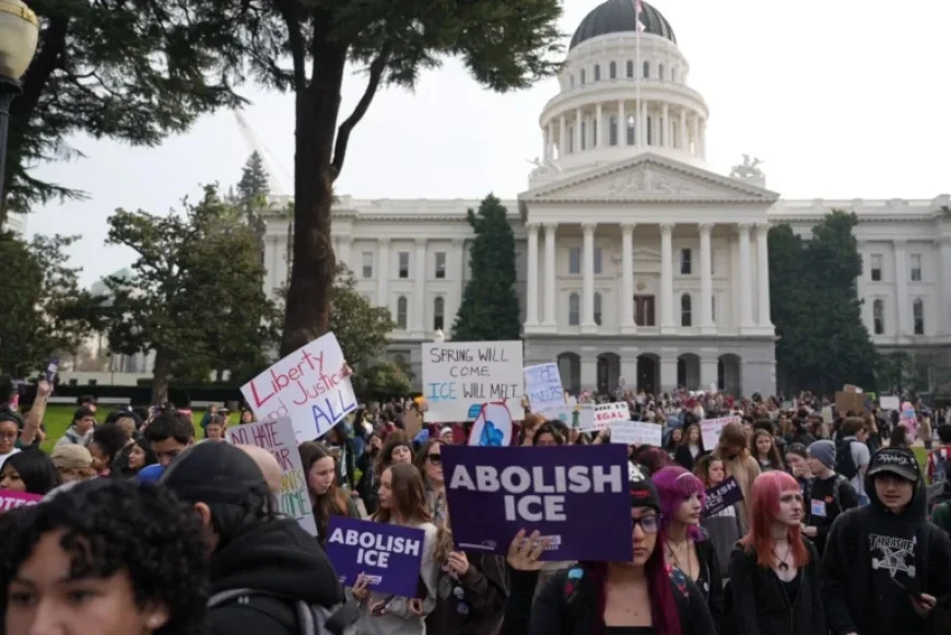 Hundreds of Teens Rally in Sacramento Against ICE: Live Updates